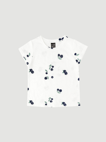 Футболка для девочек Mjölk Голубика