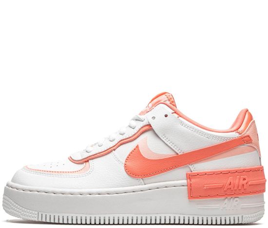 Кроссовки Nike Air Force 1 Shadow White/Orange