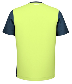 Футболка для мальчика теннисная Head Boys Slice - зеленый