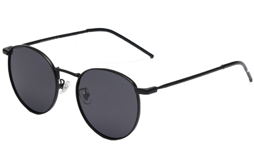 AAJF Plate And Metal Round Glasses Unisex