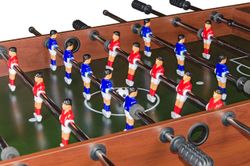 Игровой стол - футбол "Standart" (122x61x78.7 см, коричневый)