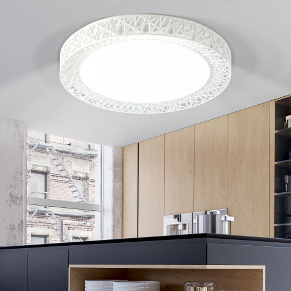 Светильник потолочный светодиодный ЭРА Классик с ДУ SPB-6-70-RC Savern W 70Вт 3400-5500К | Светильники SPB-6 с ДУ