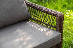 "Гранд Латте" лаунж-зона из искусственного ротанга, цвет коричневый