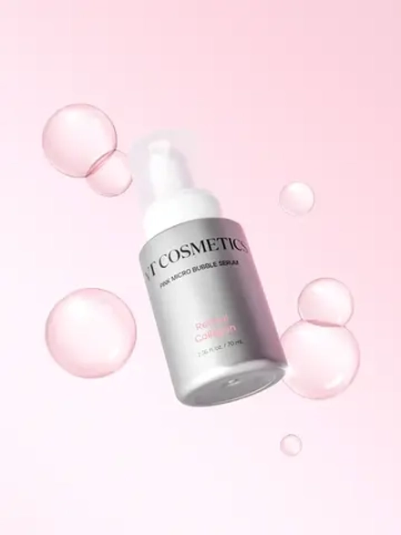 VT Cosmetics Пузырьковая сыворотка с ретинолом и коллагеном Retinol Collagen Pink Micro Bubble Serum 70 мл