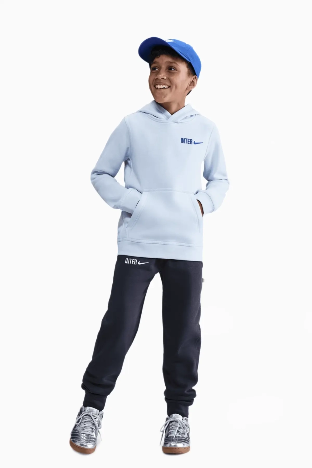 Кофта Nike Inter Milan 25/26 Club Junior - голубой