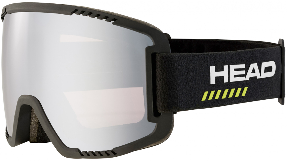 HEAD очки ( маска) горнолыжные  390161 CONTEX PRO 5K RACE+SL очки гл UNISEX линза 5K  доп линза black /chrome black /chrome