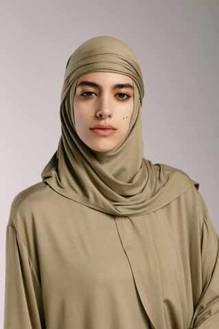 Хиджаб Молик тройка хаки