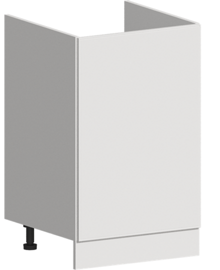 Кухня Модуль ШНМ 500 Графит / Белый Софт