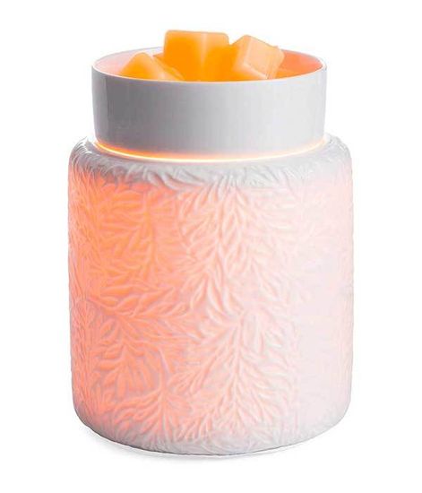 Аромасветильник настольный Ботаника белый Botanical Illumination, Candle Warmers