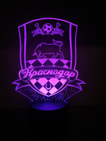 3Д-светильник "ФК Краснодар"
