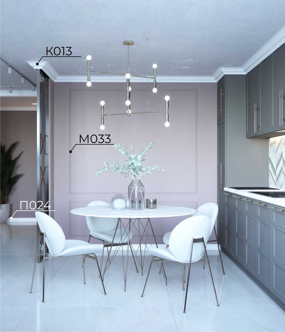 Карниз Ecopolymer, 95x75 мм