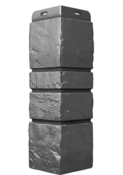 Угол наружный для фасадных панелей Burg, Металлик