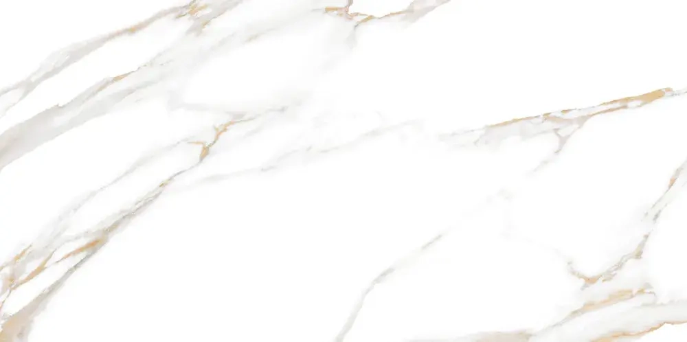 Настенная плитка ALMA Ceramica TWU09DBL004 Dublin 50x24.9 белая глянцевая под камень