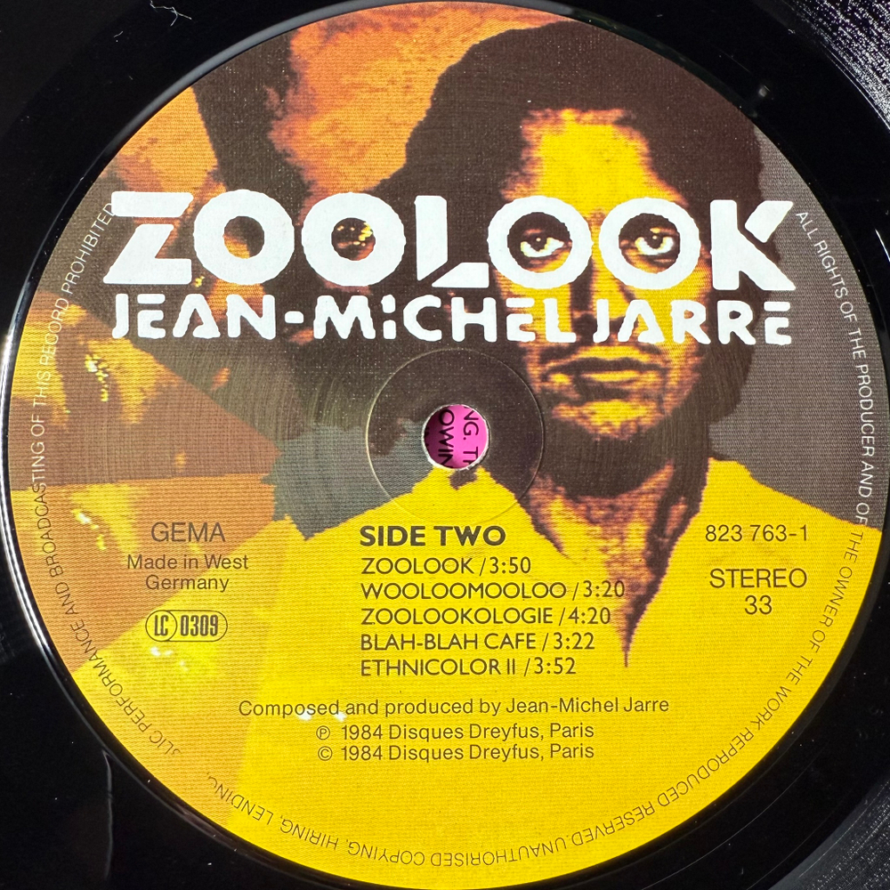Jean-Michel Jarre - Zoolook (Германия 1984г.)