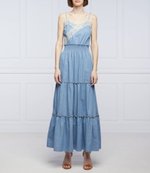 платье Liu Jo - голубой(UA2122 D4695)