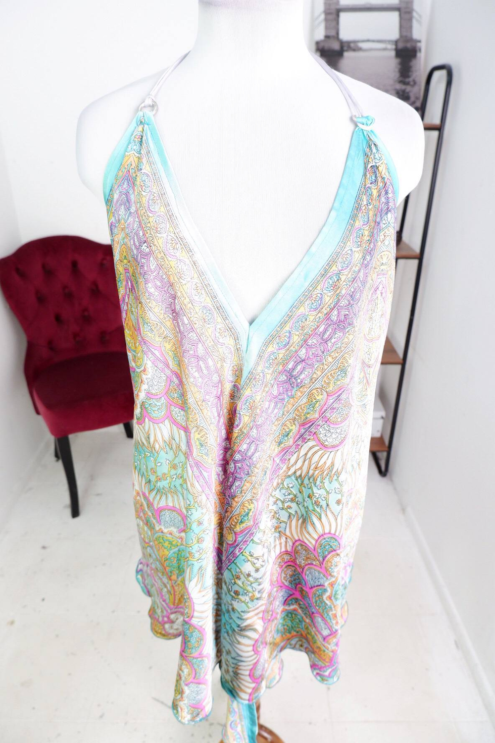 Топ для пляжных прогулок, визуально на 44/46 размер