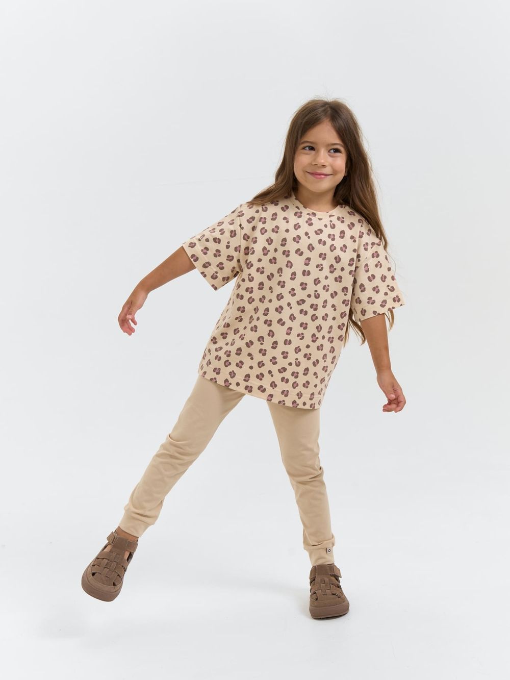 Лосины с манжетой "Крем-брюле"