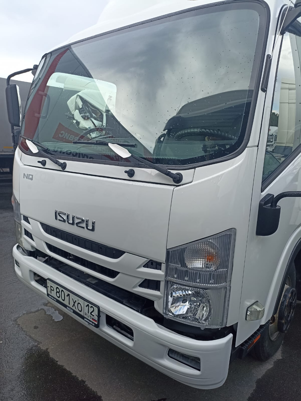 РусТрак 4389U* на шасси Isuzu ELF 9.5 (NQR) Изотермический/рефрижератор 4389U1 (Рефрижератор, Дизель