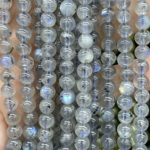 Лабрадорит 6 мм, бусины - шарики