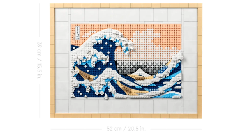 Конструктор LEGO ART 31208 Хокусай – Великая волна