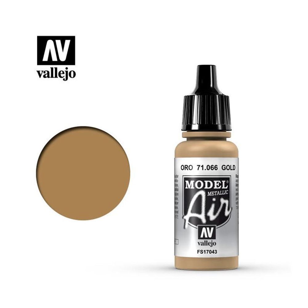 Model air 066-17ml. Gold (metalizado)