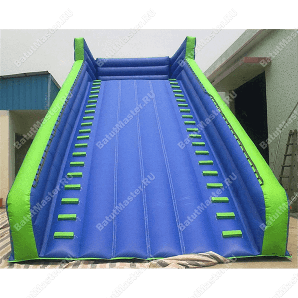 Надувная горка для зорба "Blue ramp"