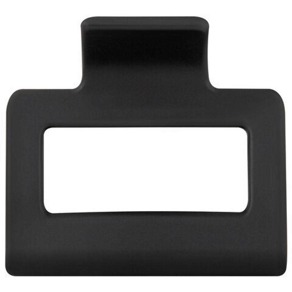 Краб для волос 5 см, soft-touch, чёрный, MONTE VITA, 457009