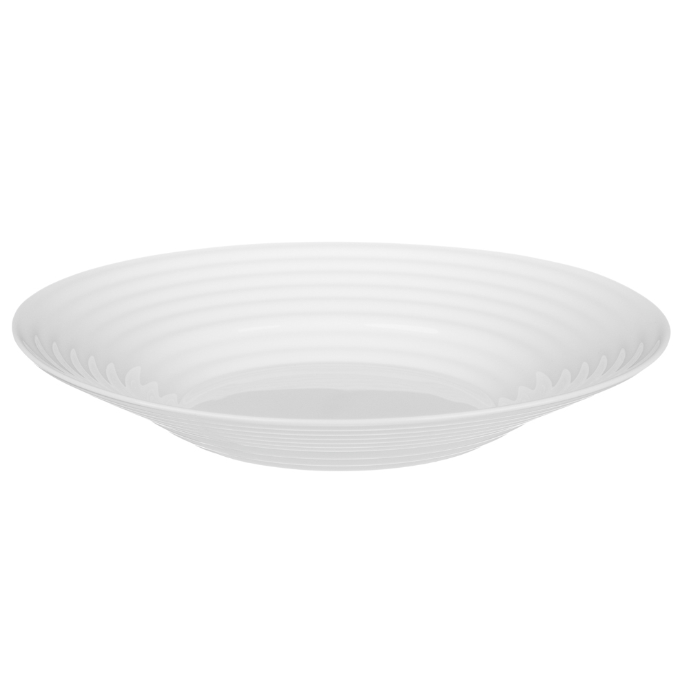 MILLIMI Бароло Тарелка суповая 21,5см белая опаловое стекло