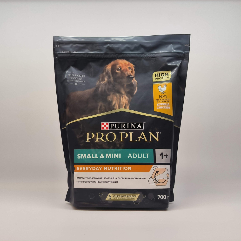 Корм сухой Курица для собак мелких пород ProPlan 700гр