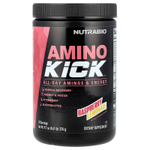 NutraBio, Amino Kick ™, малиновый лимонад, 276 г (9,7 унции)