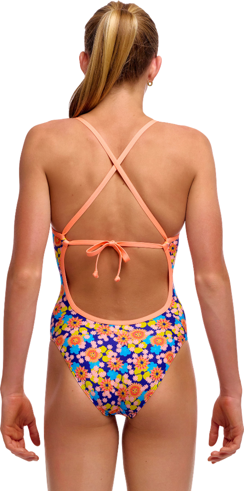 Купальник FUNKITA Girl's Killer Flowers (Tie Me Tight)