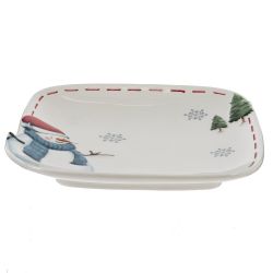 GAEM Блюдо "Веселый Новый год", L20,5 W20 H3 см