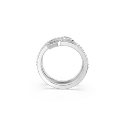 IDYLLIA:RING ARROW WHI/RHS 50