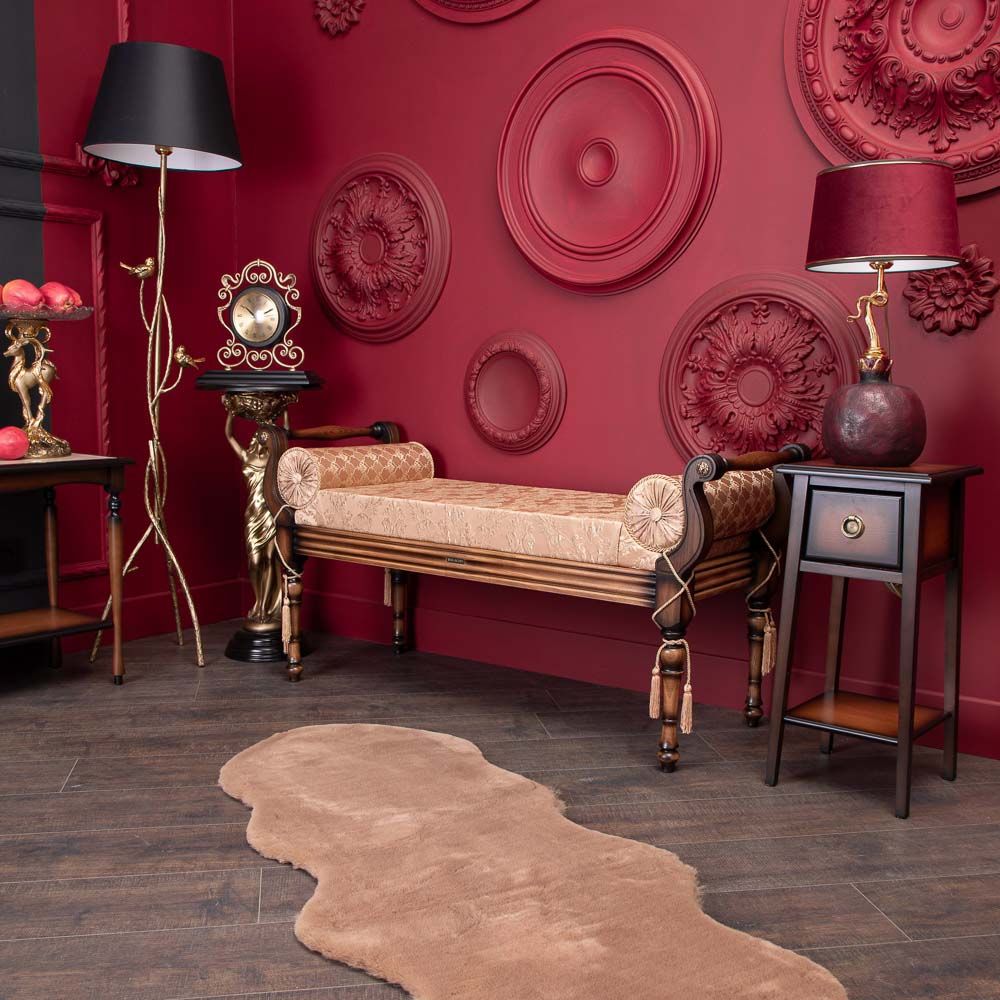 Банкетка Флоренция Орех(Д) Каледония Даймонд Мокка