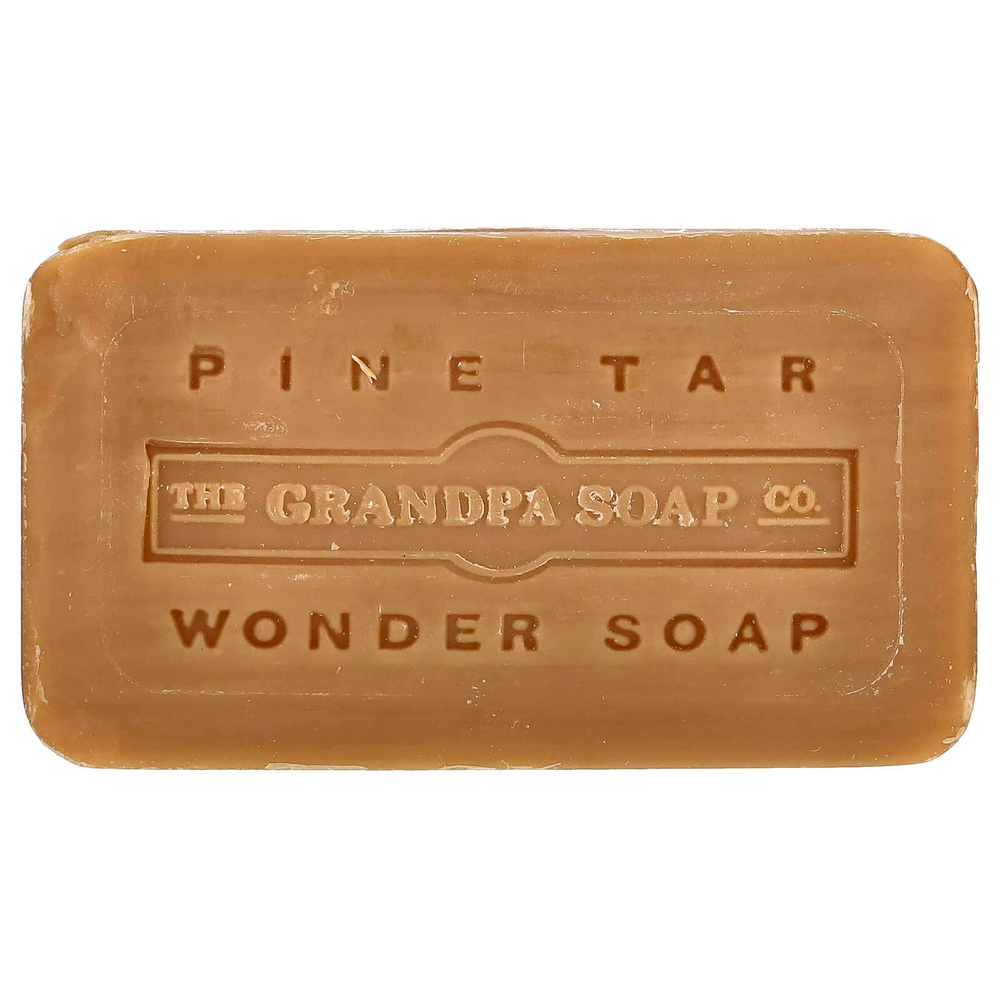 The Grandpa Soap Co., The Original Wonder Soap, сосновый деготь, 92 г (3,25 унции)