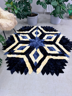 Меховой Ковер из овчины