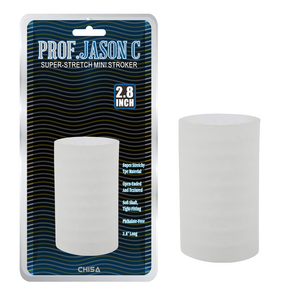 Мини мастурбатор Super-stretch Mini Stroker (Цвет: белый)