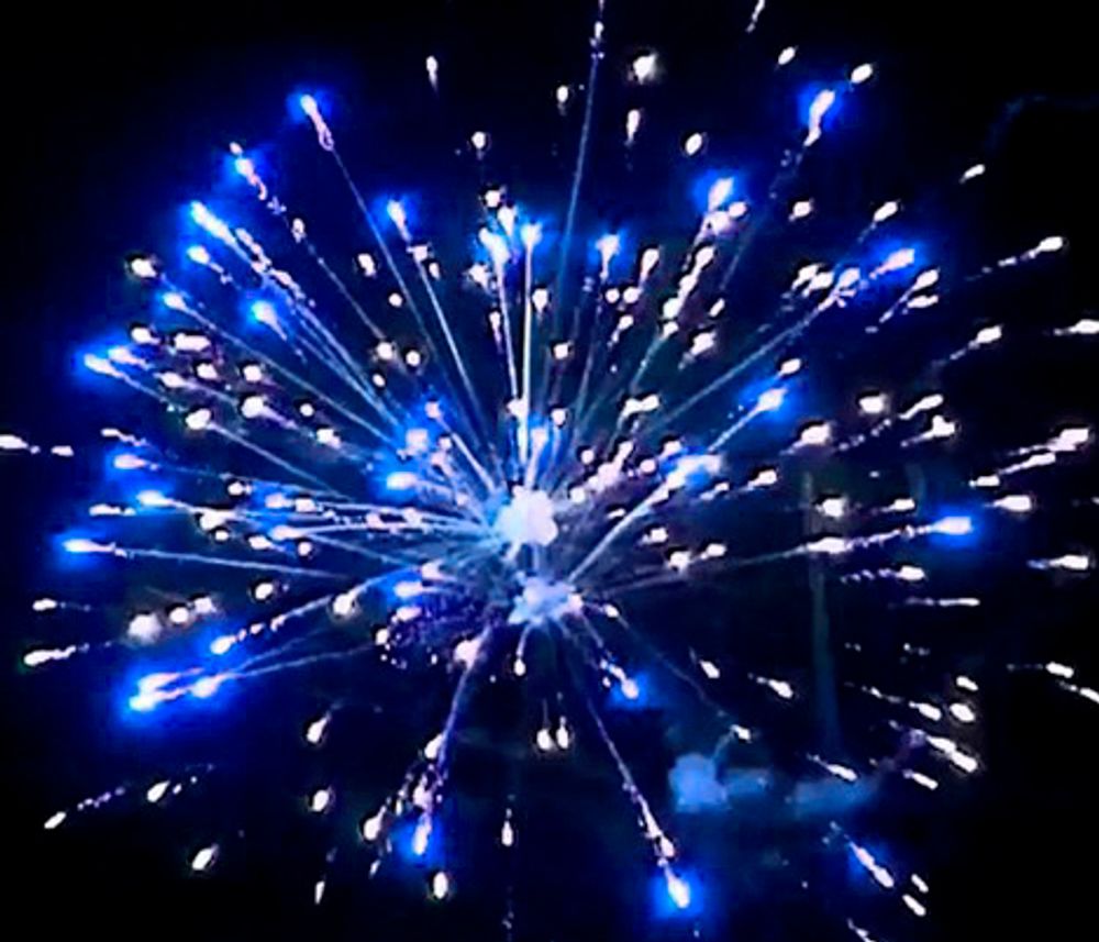 Римская свеча GWL-0013-10А, ROMAN CANDLE 1,5", 10 залпов, 1 шт