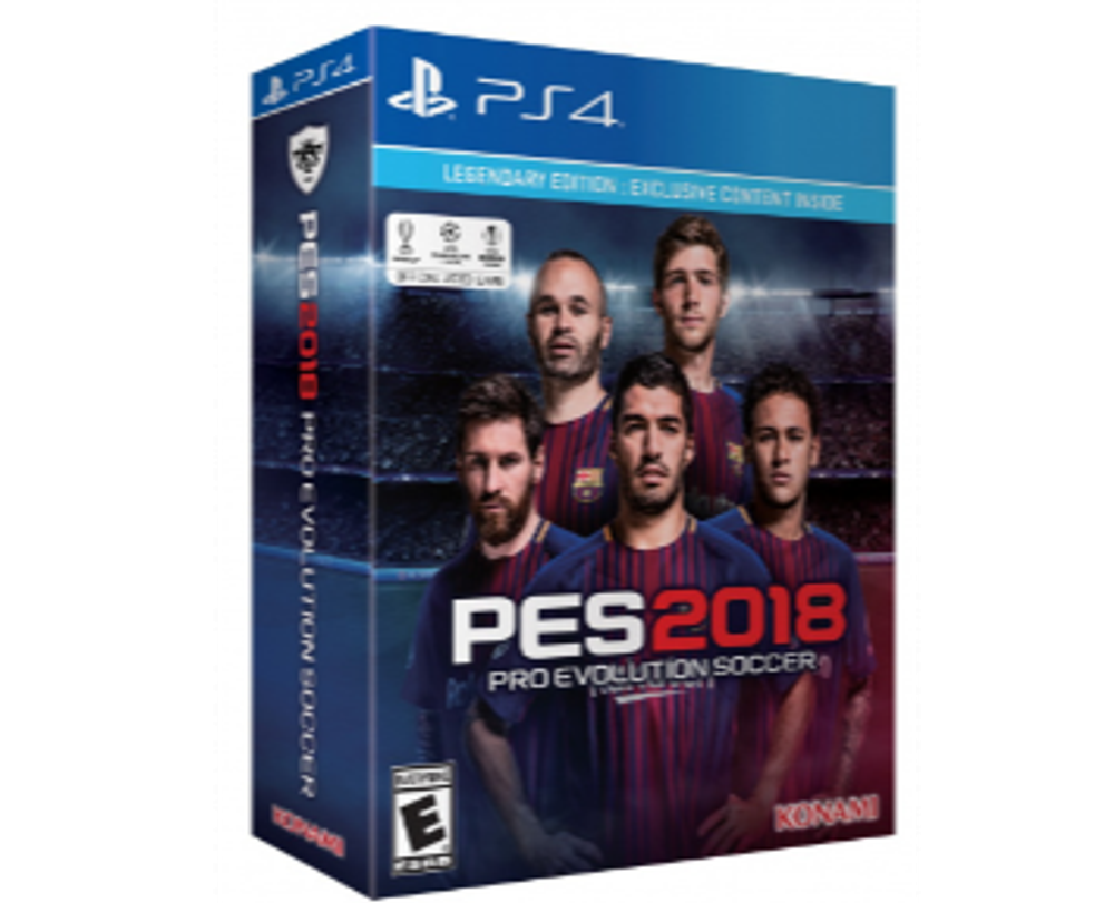 Pro Evolution Soccer 2018. Legendary Edition (PS4) NEW