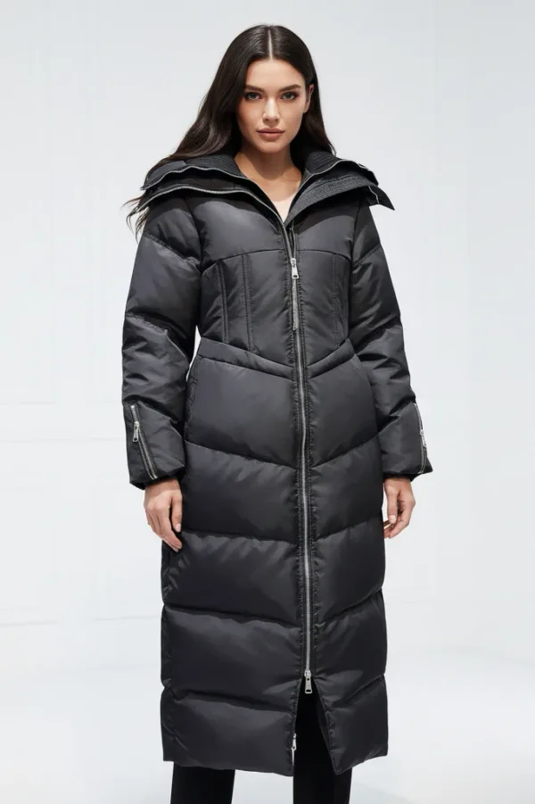 Женский длинный пуховик «VERH»