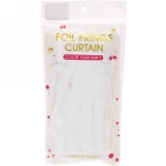 Занавес фольгированный «Дождь» ш1м, в2м (матовый), Белый