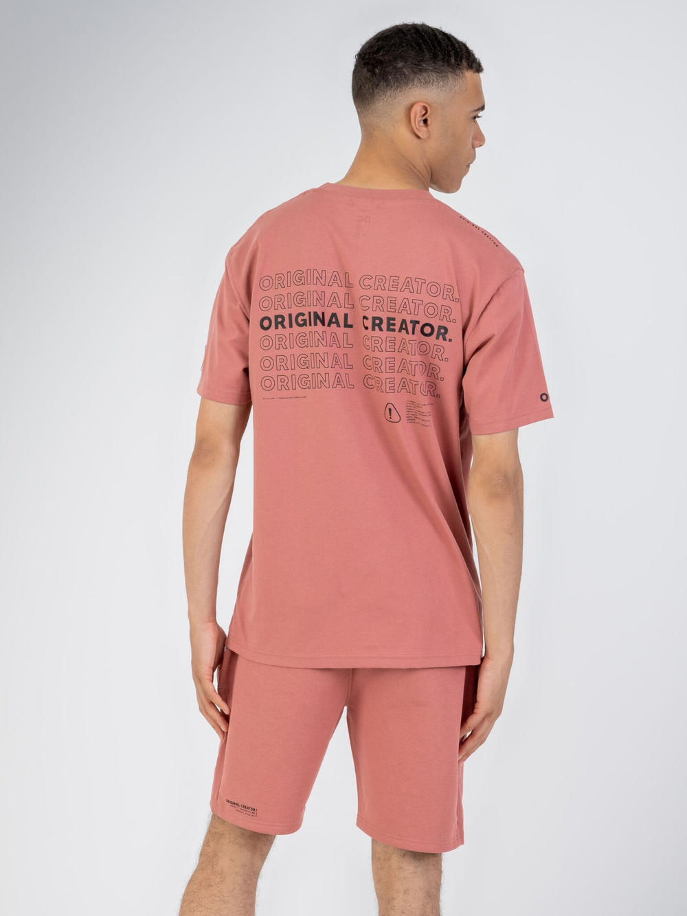 Футболка мужская ORIGINAL CREATOR LOADING GLITCH T-SHIRT, Розовый