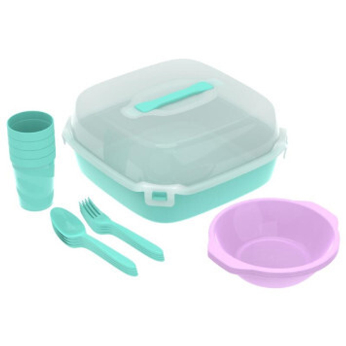 Набор д/пикника "Пятница" на 4 персоны 17предм