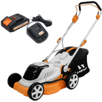 Газонокосилка аккумуляторная VILLARTEC MA2038 SET:AS202 2Ah + AC202