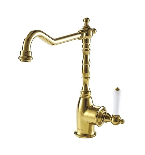 Смеситель для кухни Bravat Art F775109G-1 золото