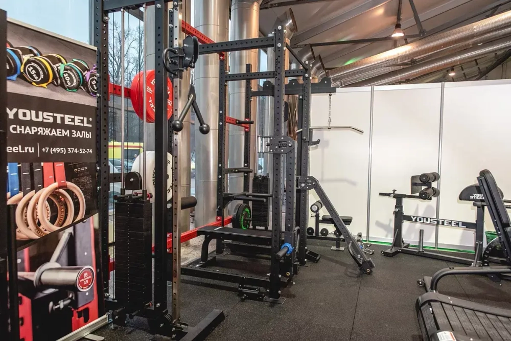 Отсек кроссовера (блочный тренажер)