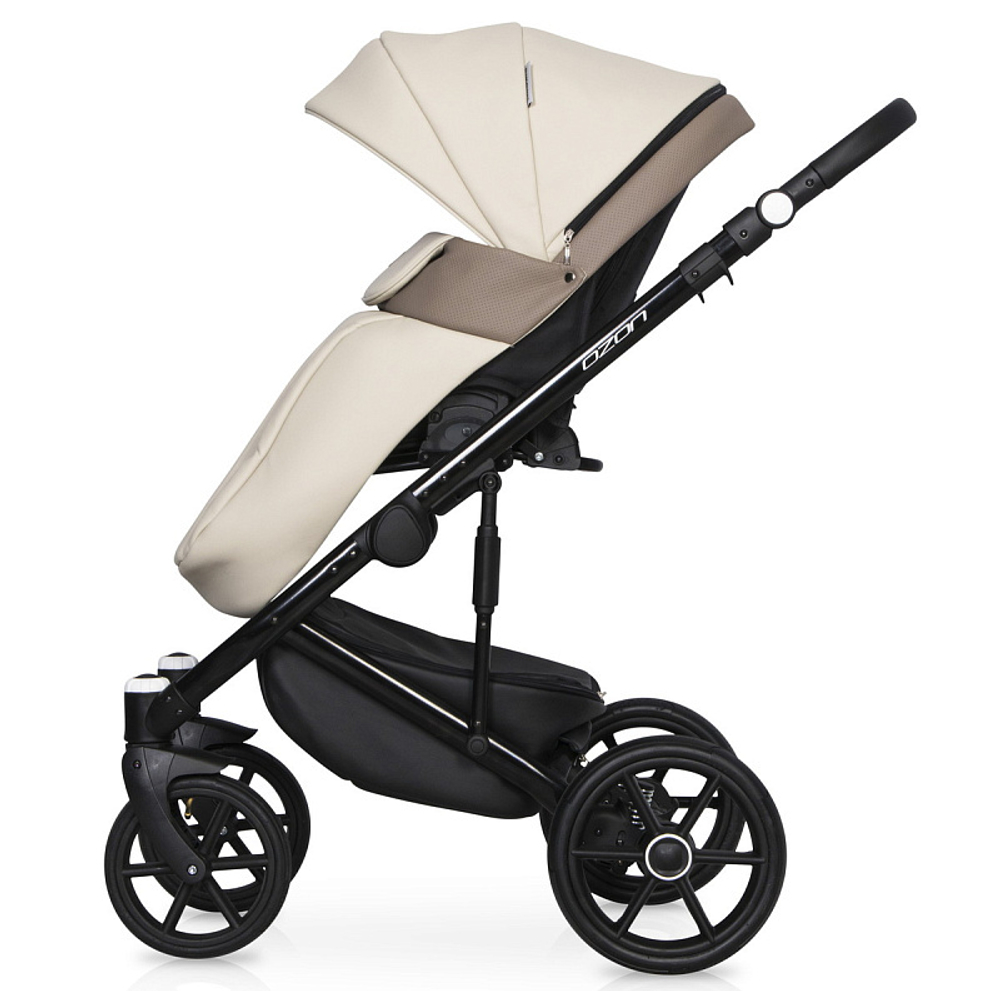 Детская коляска Riko Basic Ozon Ecco 2 в 1 25 слоновая кость-бежевый