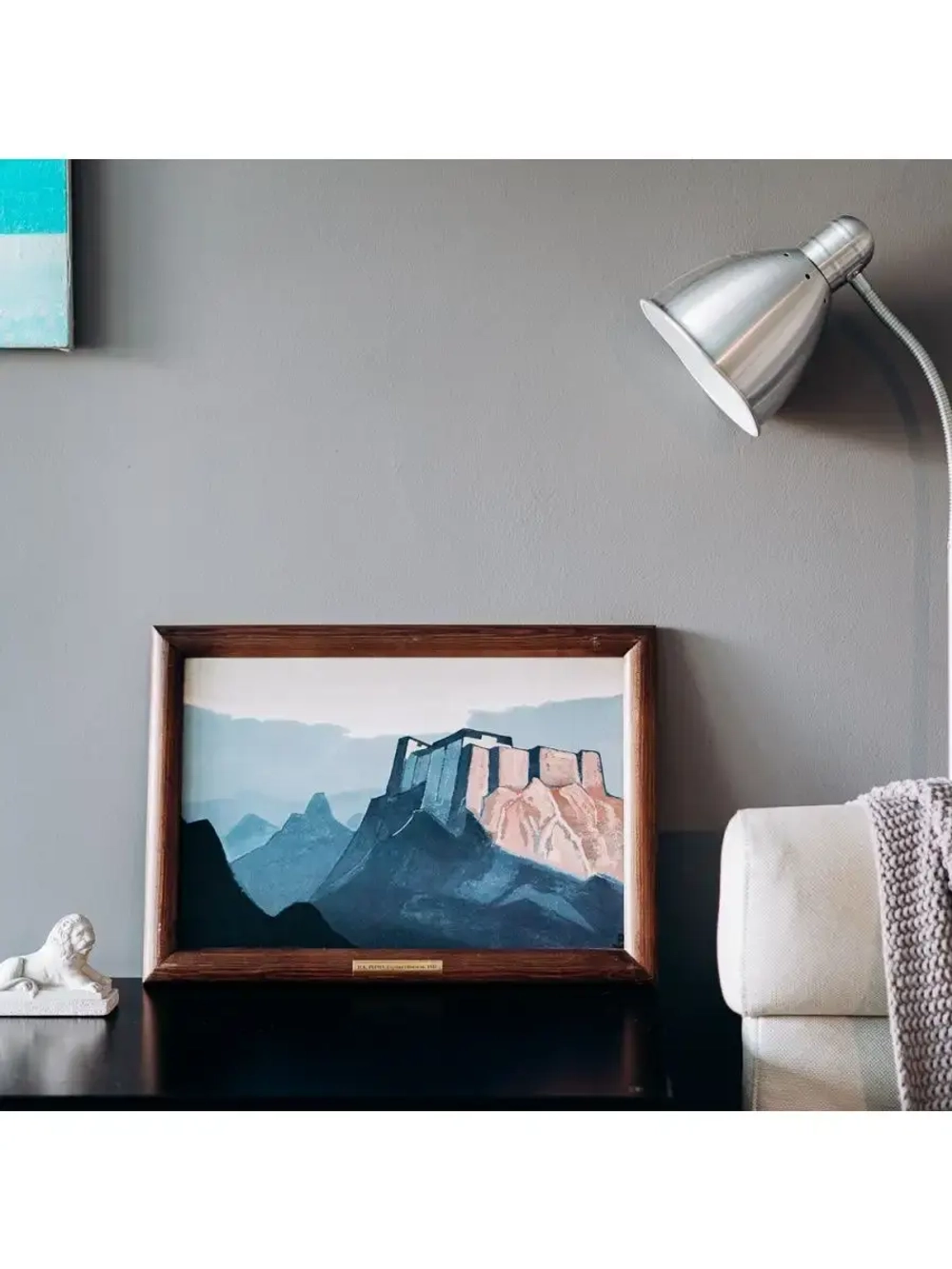 Н.К. Рерих "Горная Обитель" репродукция