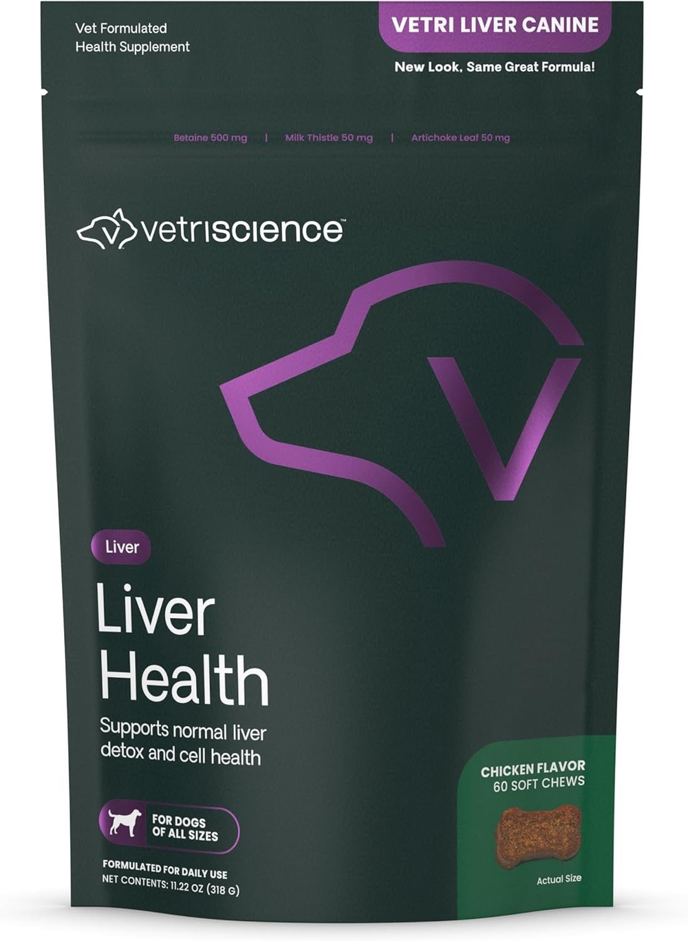 VetriScience Vetri Liver Canine для собак