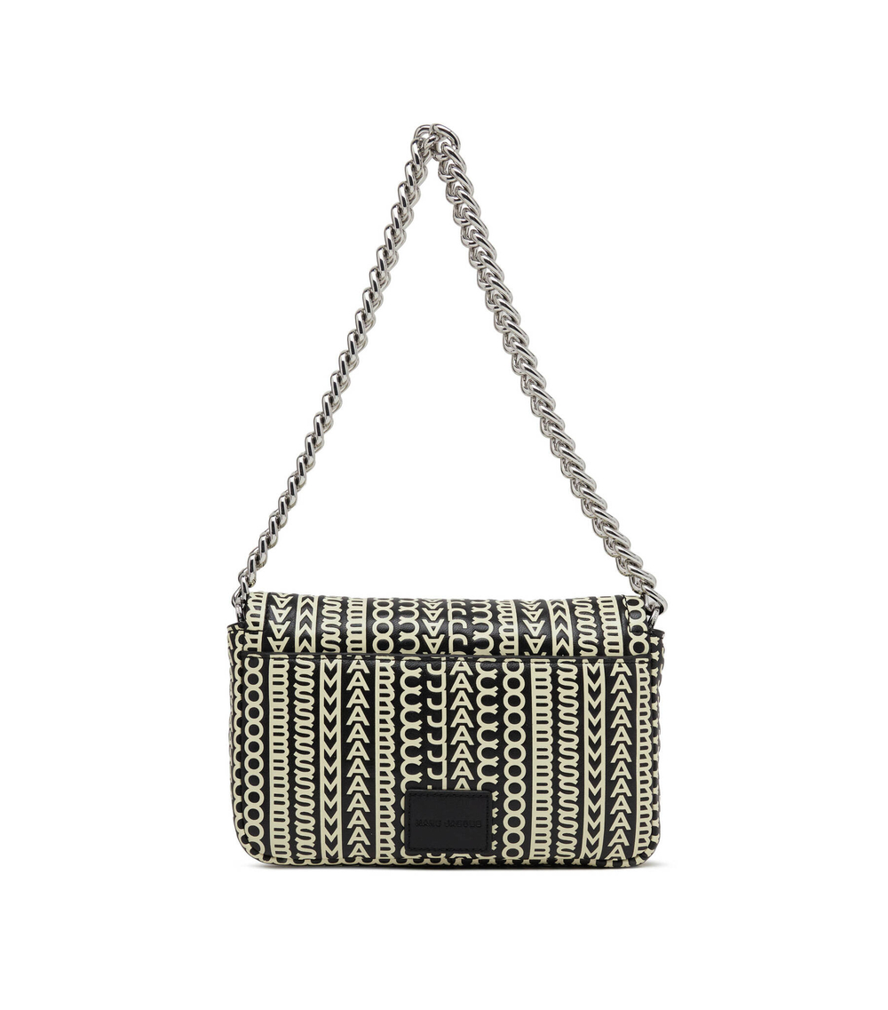 Кожаная сумка через плечо THE Monogram J MARC Marc Jacobs - черный(H955L03FA22)